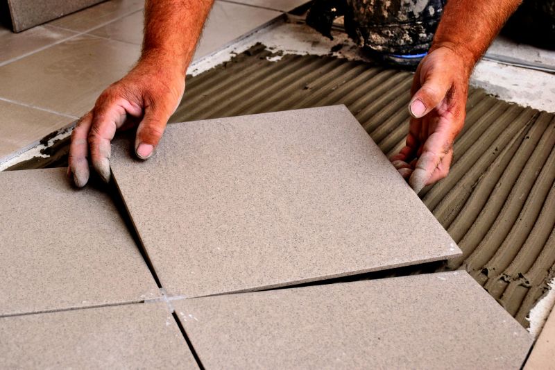 Hearth Tile Installation