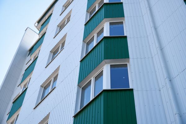 Corrugated Metal Siding Repair in Conroe